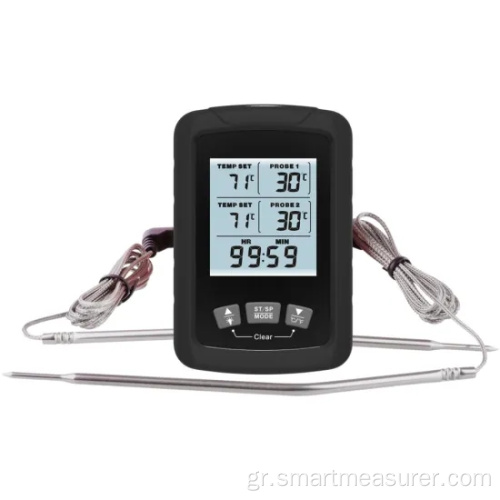 2021New Dual Probe Grill Meat Thermometer
